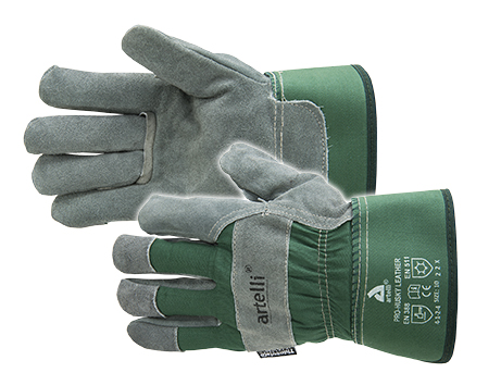 HANDSCHOEN PRO-HUSKY LEATHER (12PR)