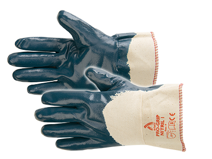 HANDSCHOEN PRO-GRIP NITRIL I (12PR)