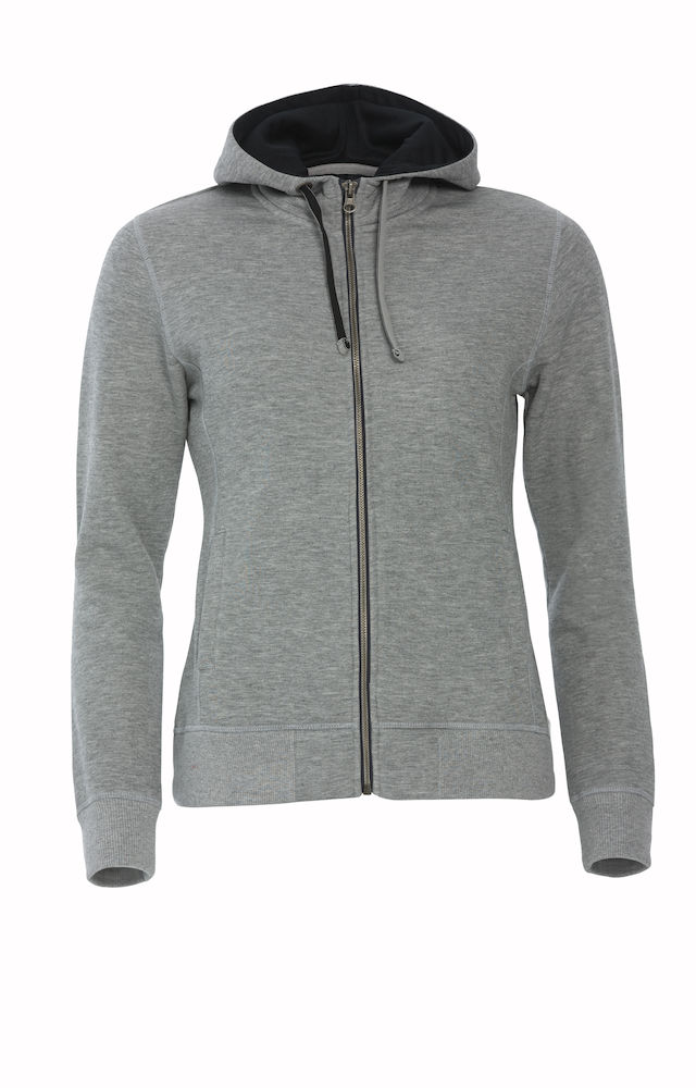 HOODY CLASSIC DAMES FULL ZIP CLIQUE (1ST)
