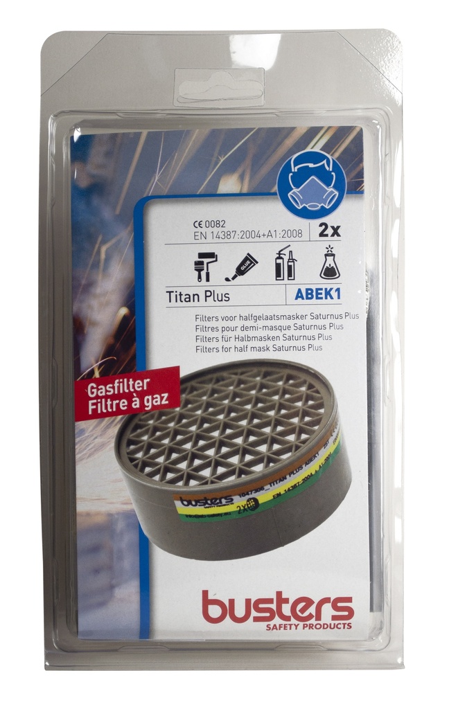 FILTER NEW TITAN ABEK1 2 ST PLUS (2PC)