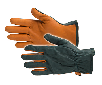 GANT DUOCOLOR VERT/ORANGE (1PR)
