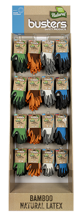 BAMBOO HANDSCHOEN DISPLAY MIX 16x10 PAAR (1ST)