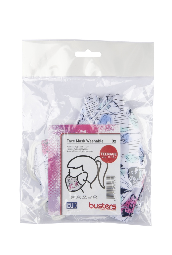 MASQUE HYGIENIQUE GIRL 3PACK (3PC)