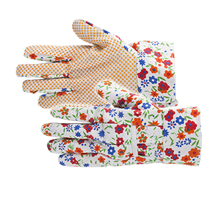 HANDSCHOEN FLOWER DOT GRIP (3PR)