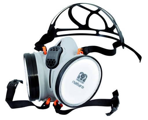 [1048125] DEMI-MASQUE NATURE FFA1P2 R D 298 GR (1PC)