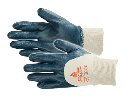 HANDSCHOEN PRO-GRIP NITRIL LIGHT (12PR)