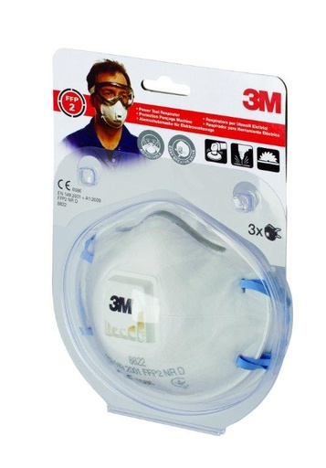 [1024615] STOFMASKER P2V R 8822C3 (3ST) (3ST)